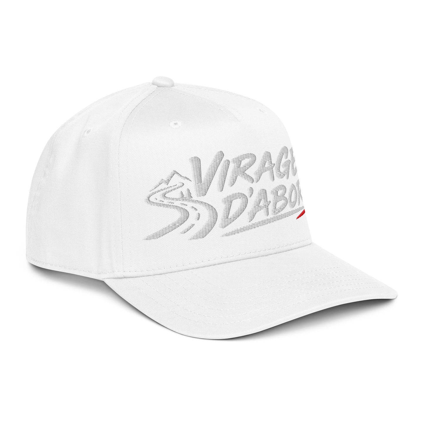 Casquette Snapback, brodée « Virages d'abord », vue de trois quarts, image 28