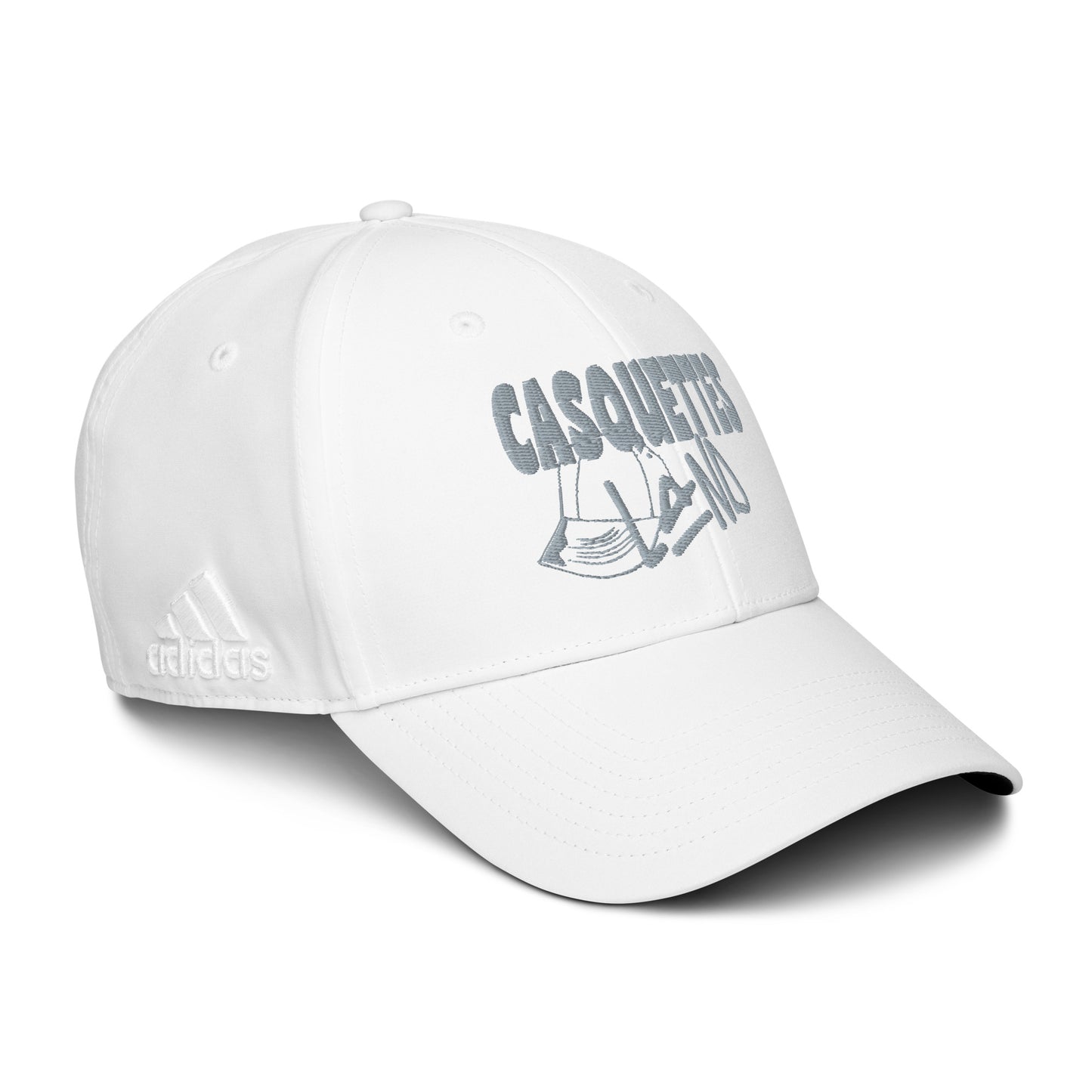 Casquette Baseball, brodée « Casquettes Land », vue de trois quarts, image 18