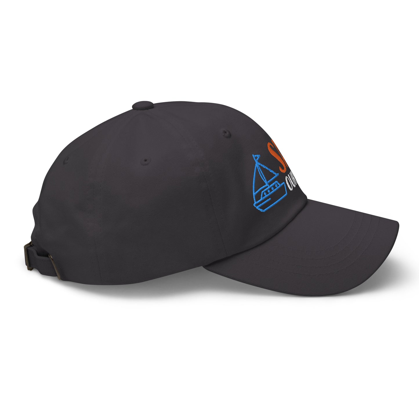 Casquette de Baseball de couleur grise foncée "Save Our Oceans"
