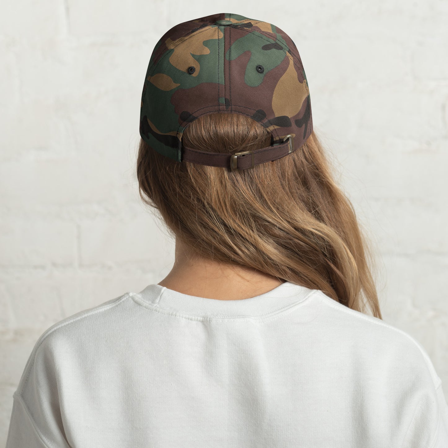 Casquette de Baseball de couleur camouflage verte "I am Best"