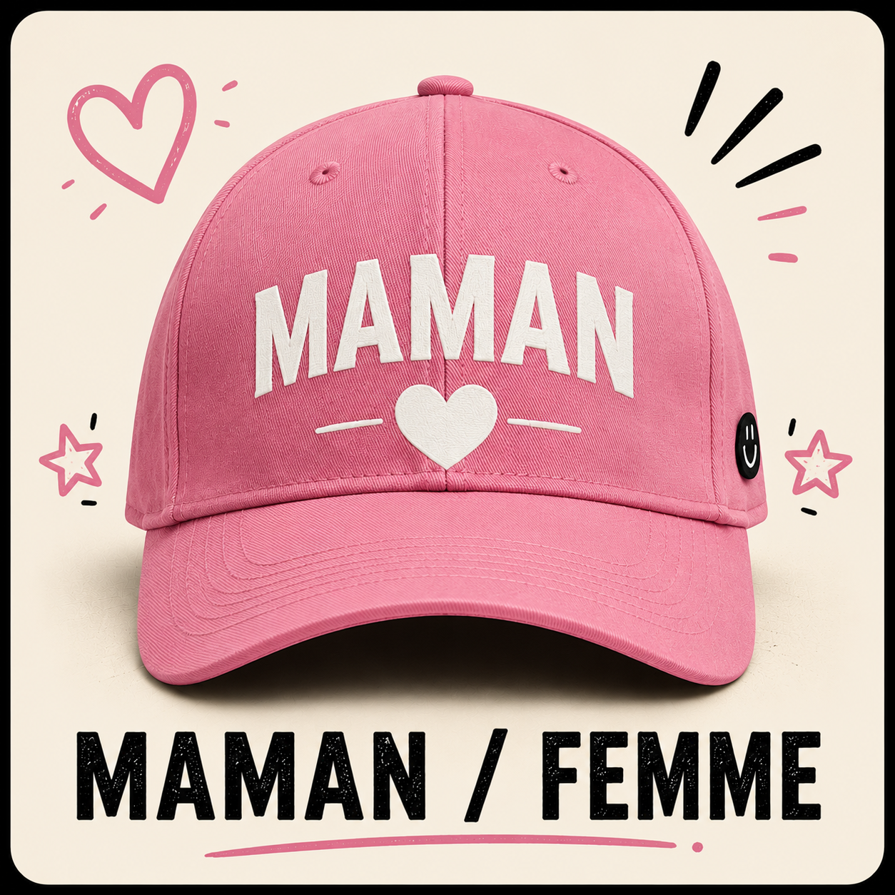 Casquettes humour Maman / Femme