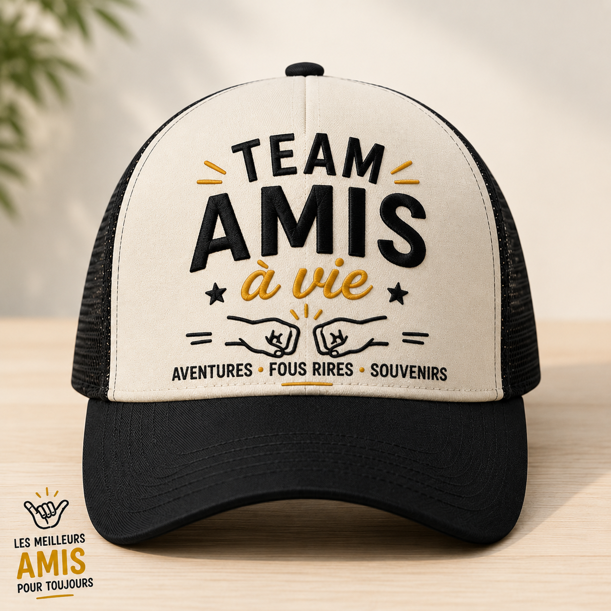 Casquettes humour Amis
