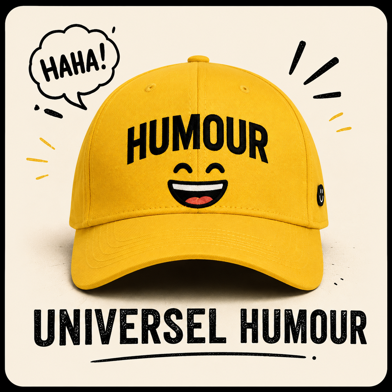 Casquettes humoristiques