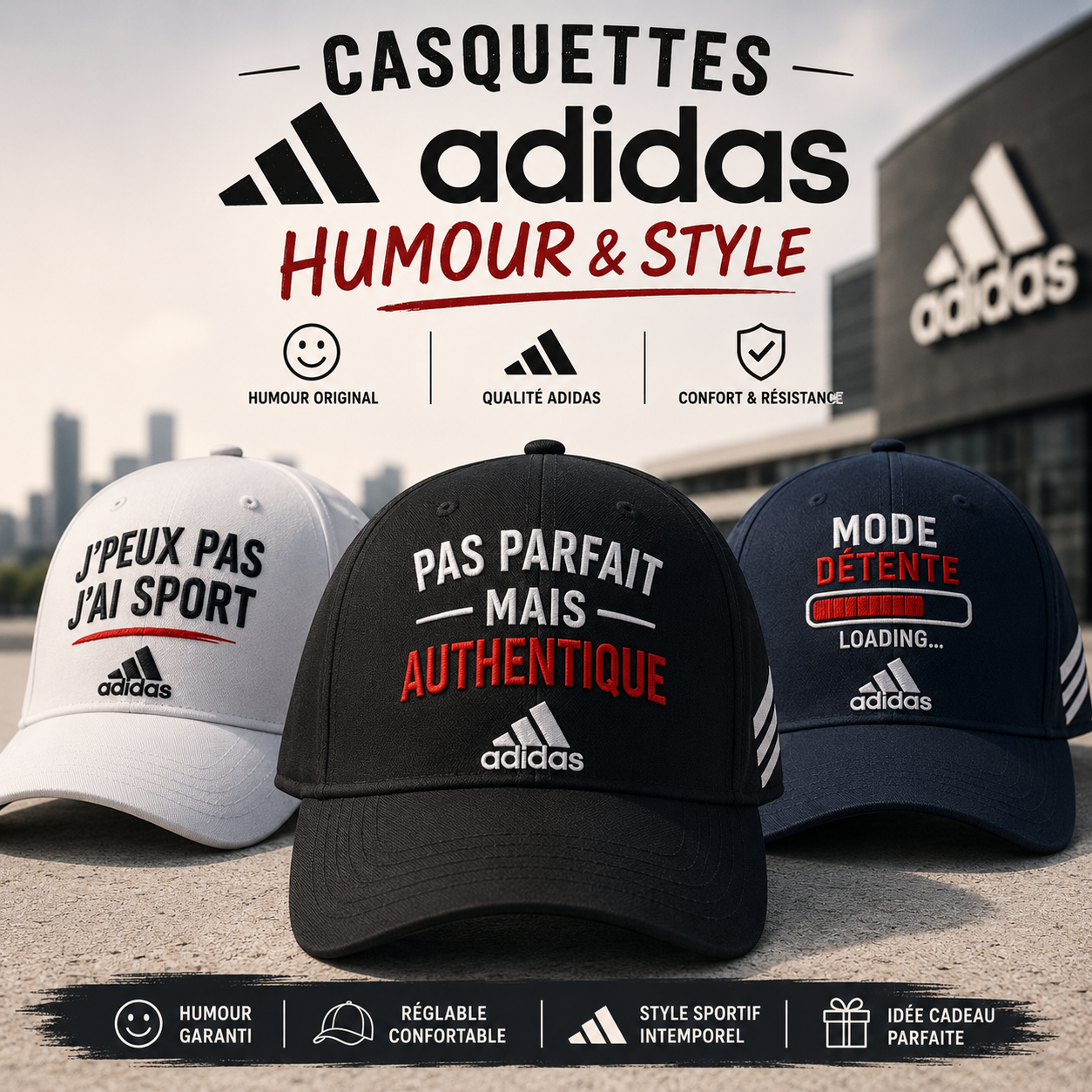 Casquettes Adidas