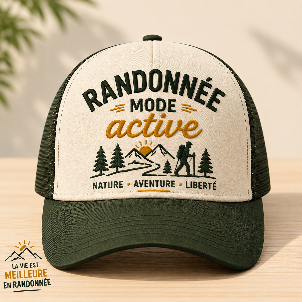 Casquettes humour Randonnée