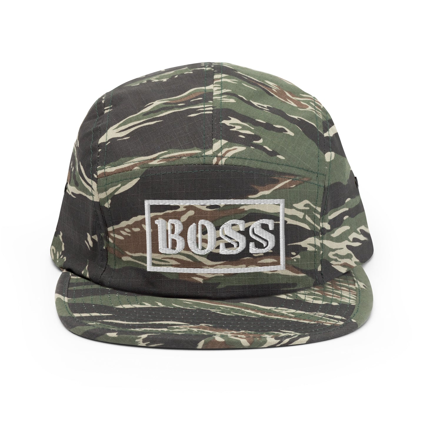 Casquette Camper de couleur verte camouflage "Boss"