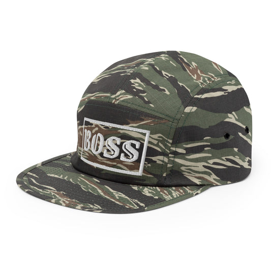 Casquette Camper de couleur verte camouflage "Boss"