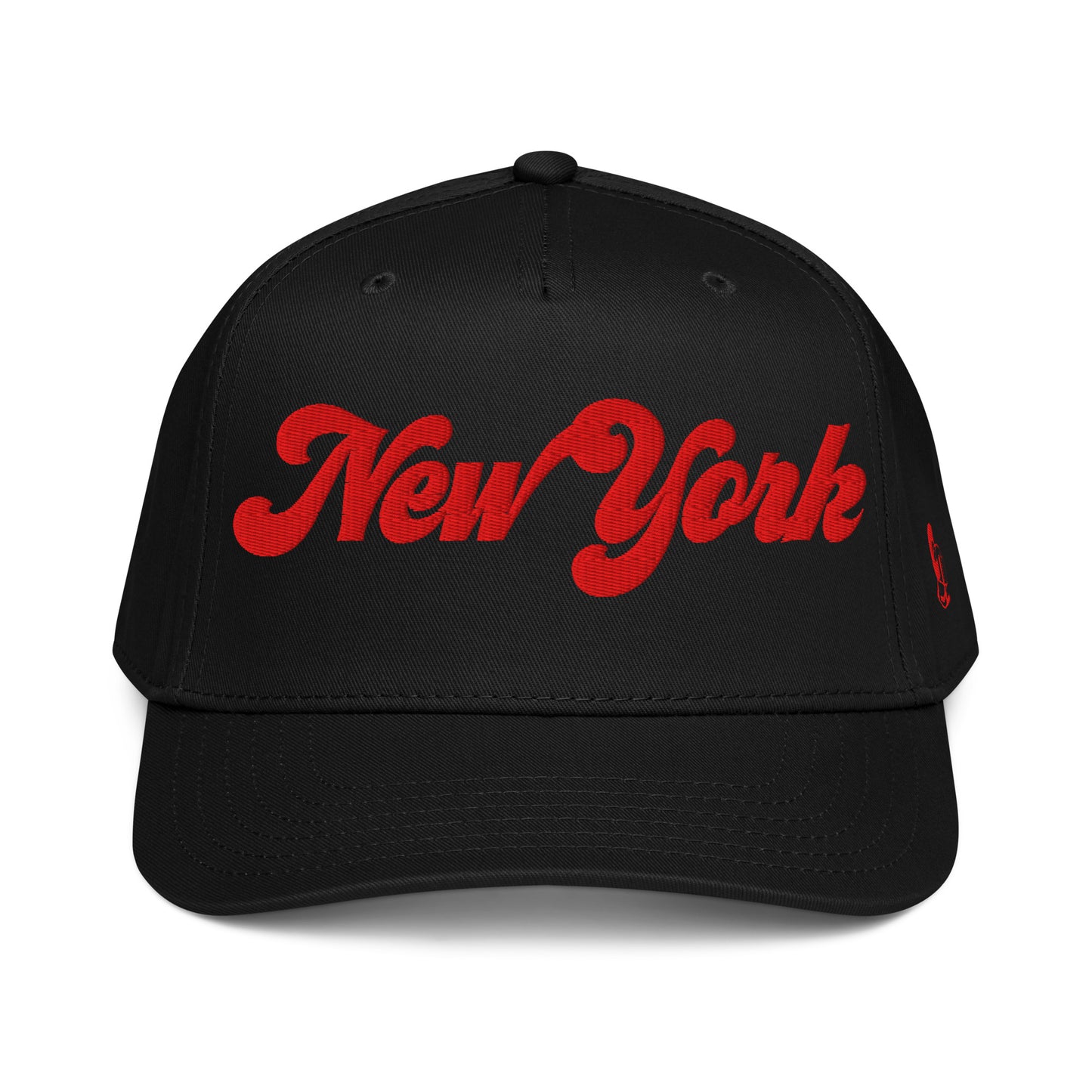 Casquette Snapback, brodée « New York », en Noir, vue de face, image 2
