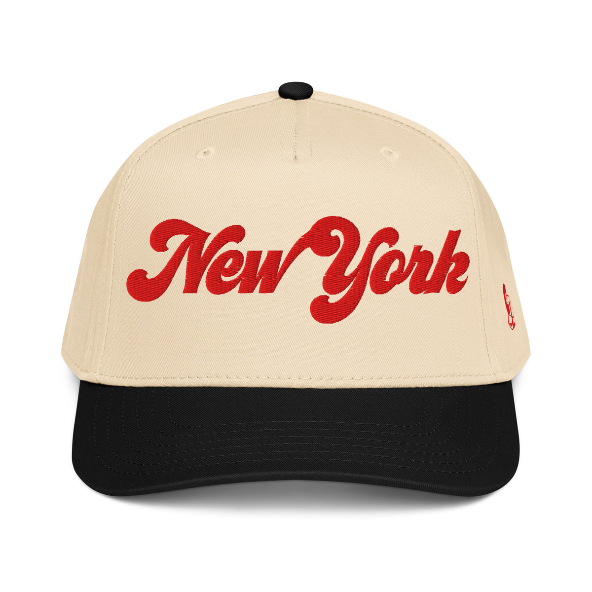 Casquette Snapback, brodée « New York », en Noir, vue de face, image 6