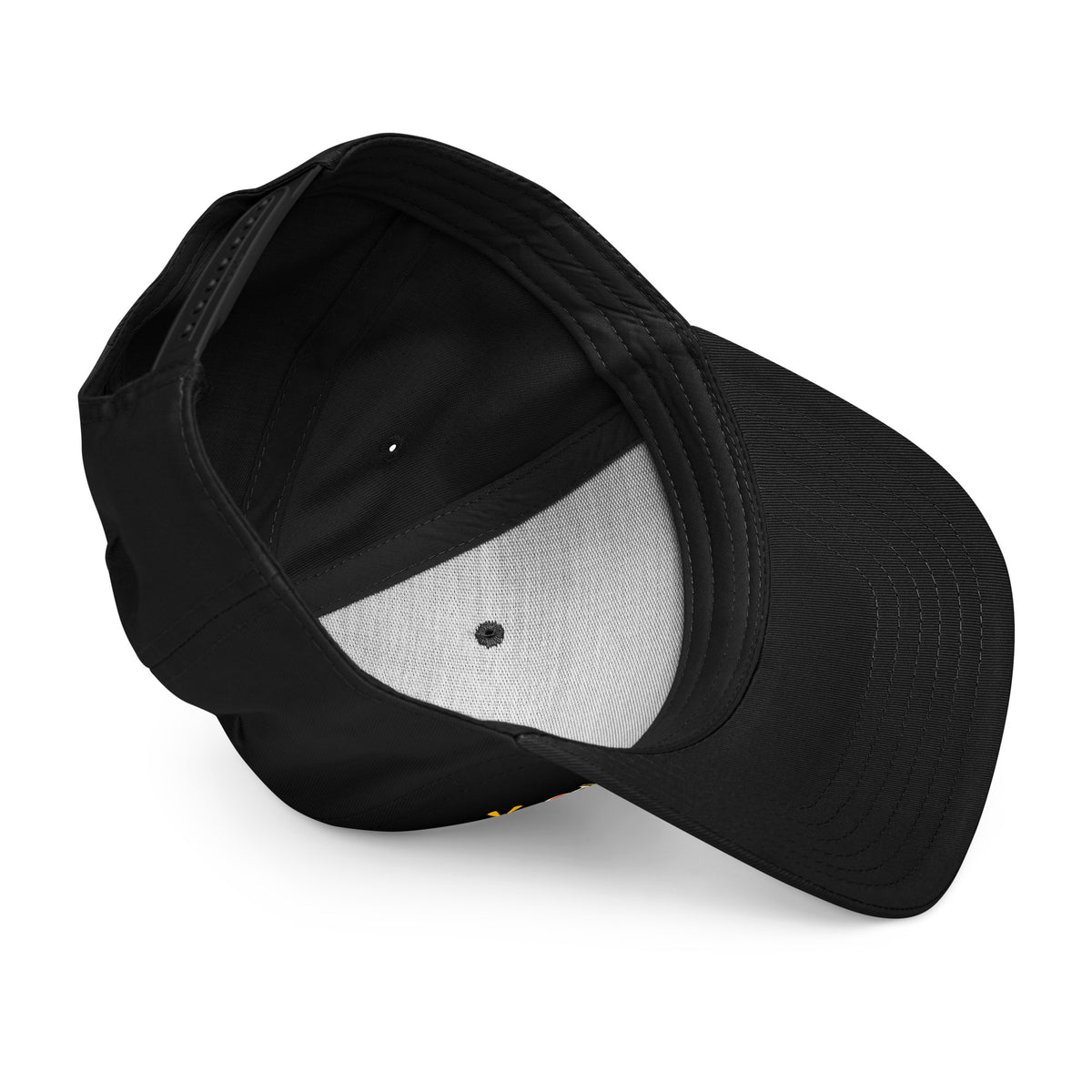 Casquette Snapback, brodée « Apéro prêt, moi aussi », en Noir, image 4