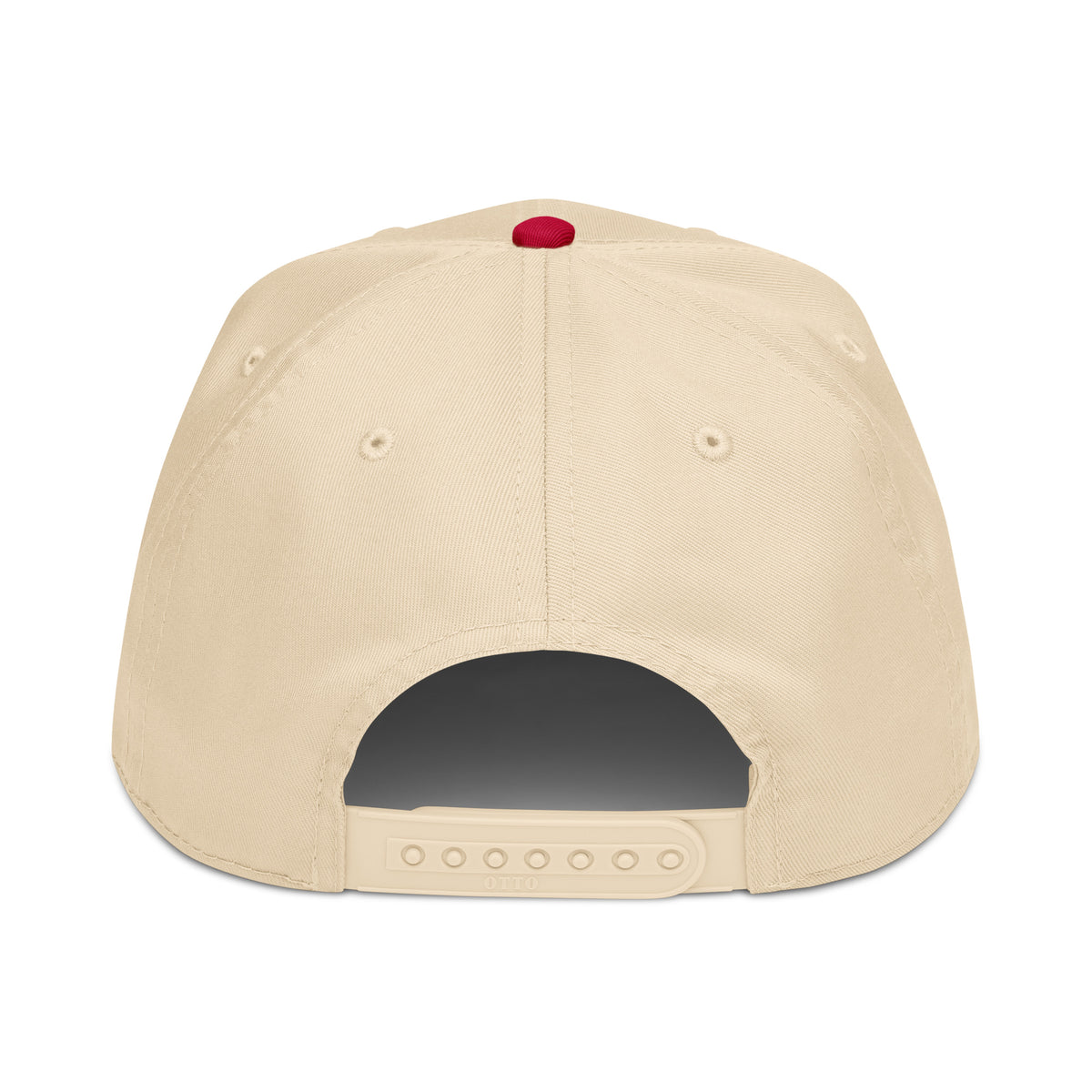 Casquette Snapback, brodée « Miami », en Red/Natural, vue arrière, image 11