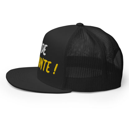 Casquette Trucker de couleur noire "Légende Vivante !"