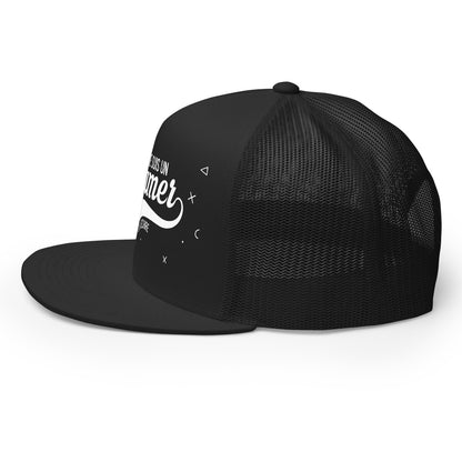 Casquette Trucker, brodée « Je suis un gamer qui déchire », en Noir, image 10