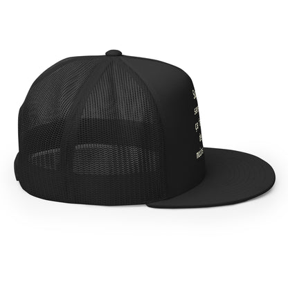 Casquette Trucker, brodée « , ça fait tout de suite moins classe ! », en Noir, image 11