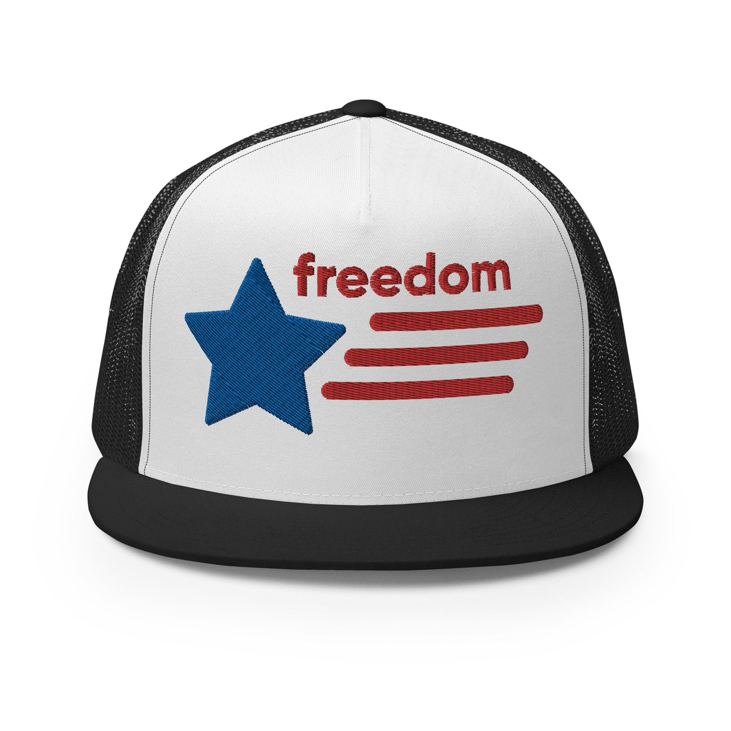 Casquette Trucker de couleur noire "Freedom USA"