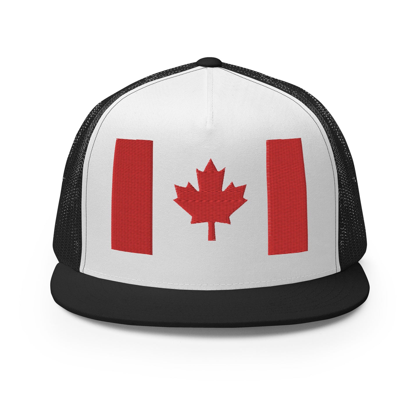 Casquette Trucker de couleur noire "Drapeau Canada"