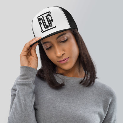 Casquette Trucker de couleur noire "Filip"