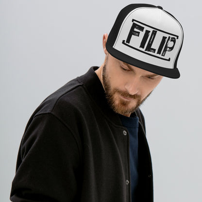 Casquette Trucker de couleur noire "Filip"