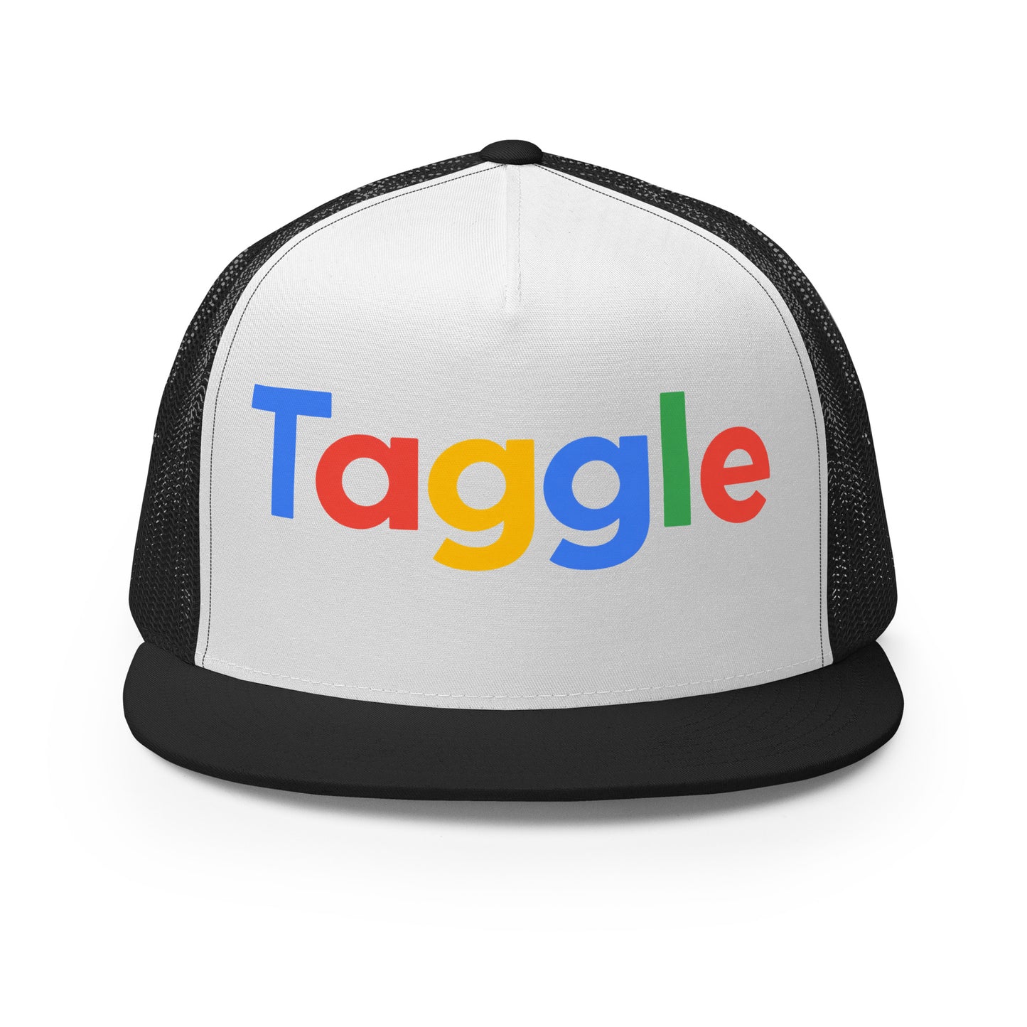 Casquette Trucker, brodée « Taggle », vue de face, image 4