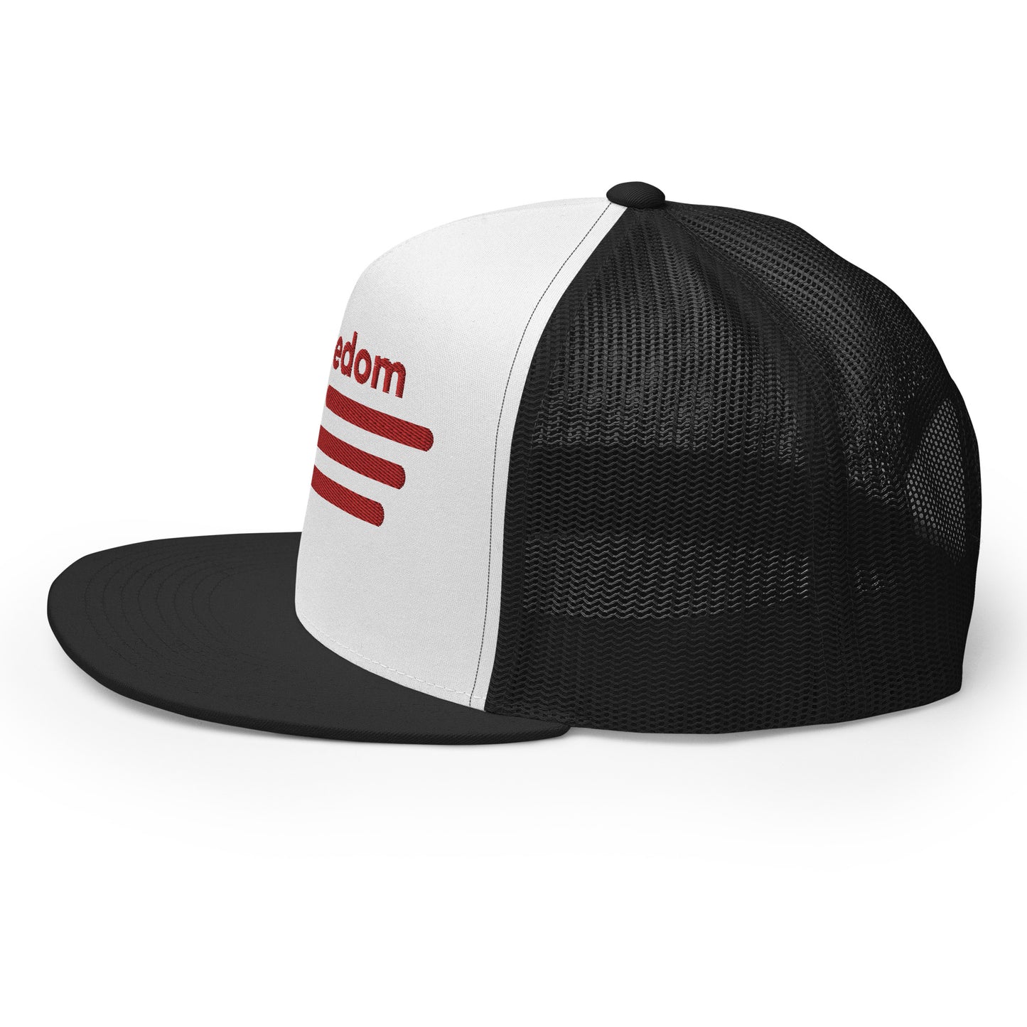 Casquette Trucker de couleur noire "Freedom USA"