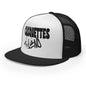 Casquette Trucker de couleur noire "Casquettes Land"