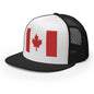 Casquette Trucker de couleur noire "Drapeau Canada"