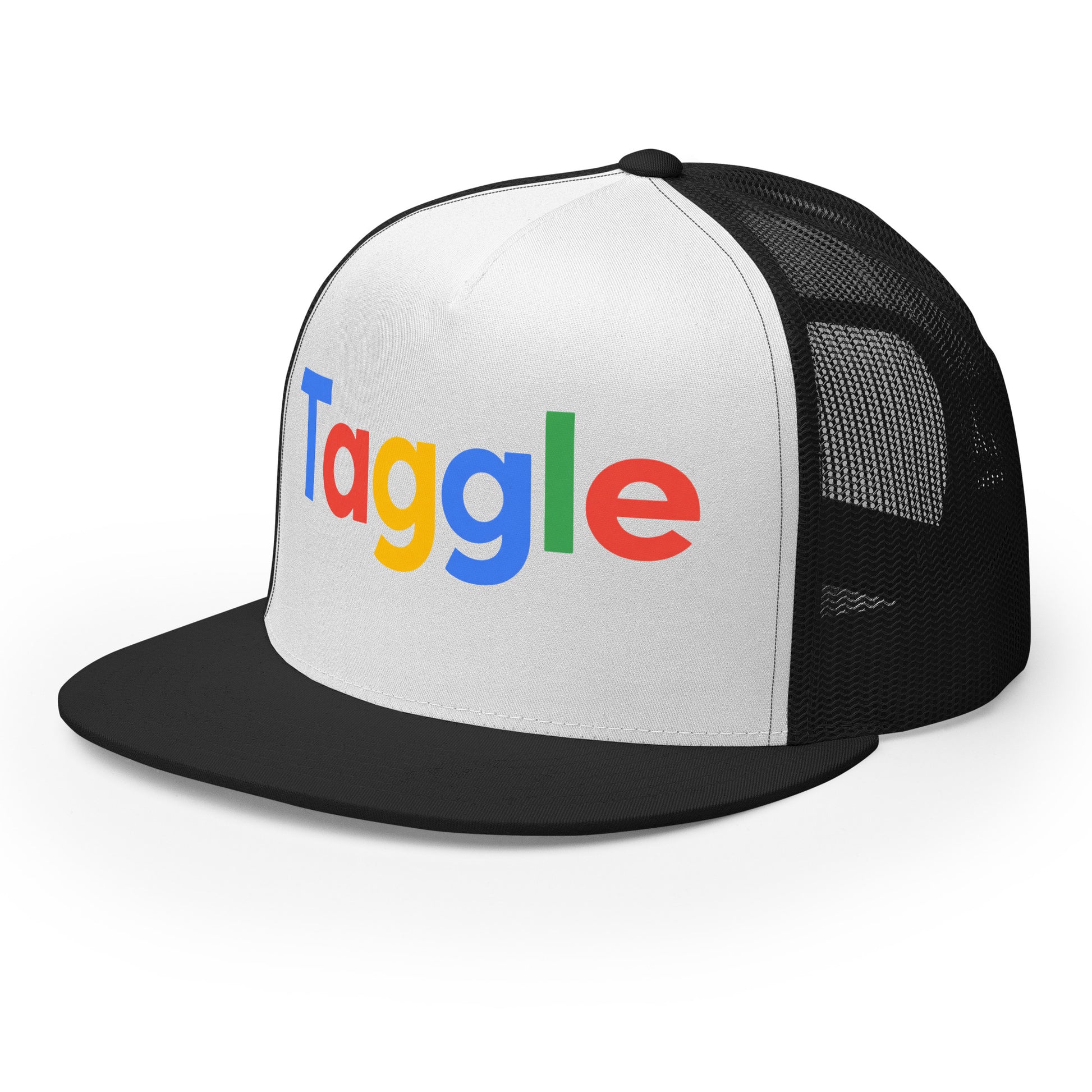Casquette Trucker, brodée « Taggle », vue de trois quarts, image 7