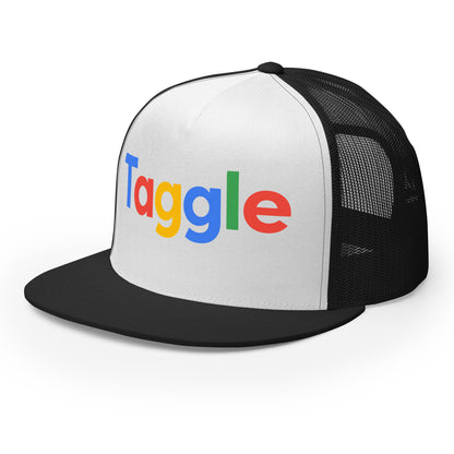 Casquette Trucker, brodée « Taggle », vue de trois quarts, image 7