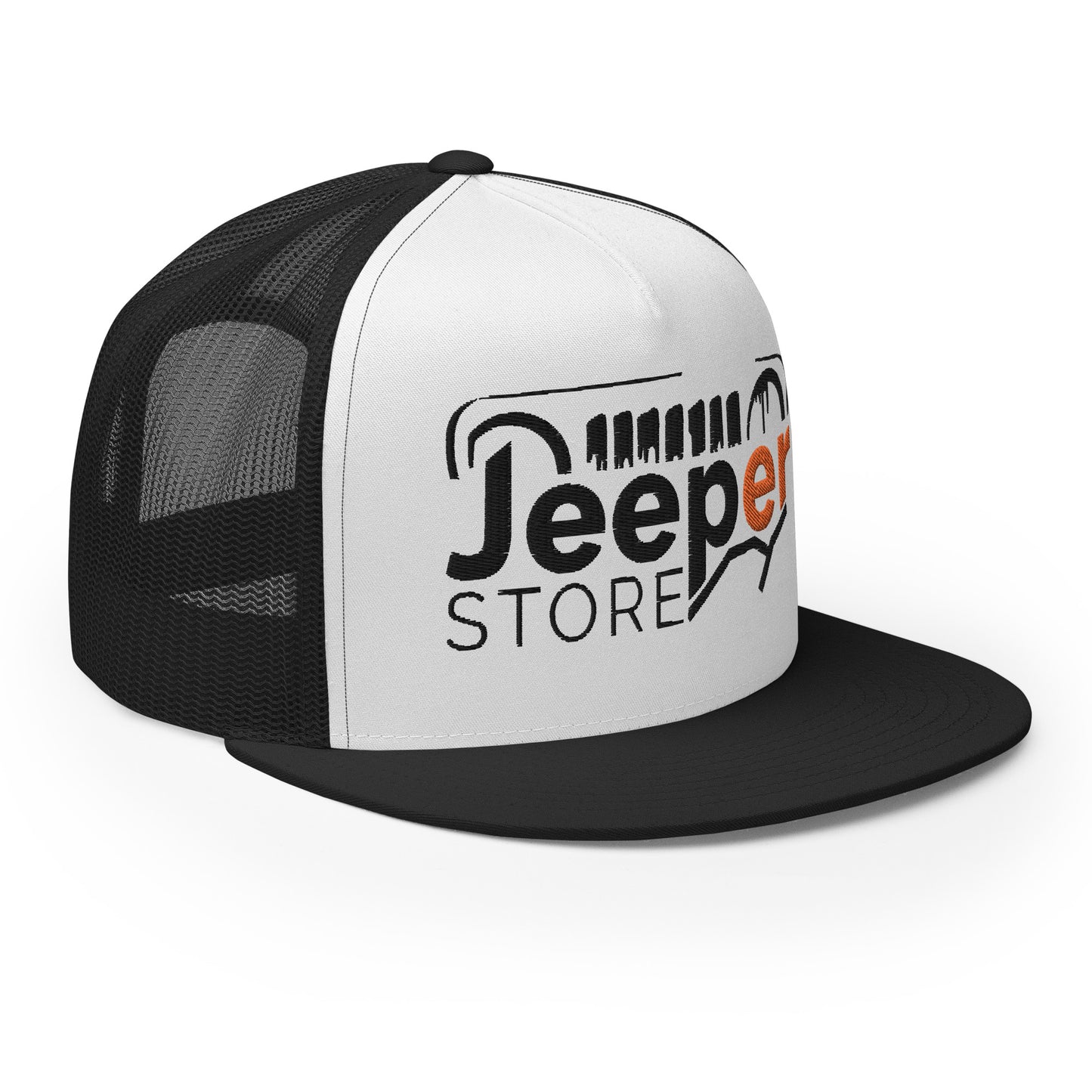 Casquette Trucker de couleur noire "Jeeper Store"