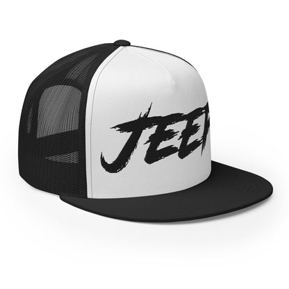 Casquette Trucker de couleur noire "Jeep"