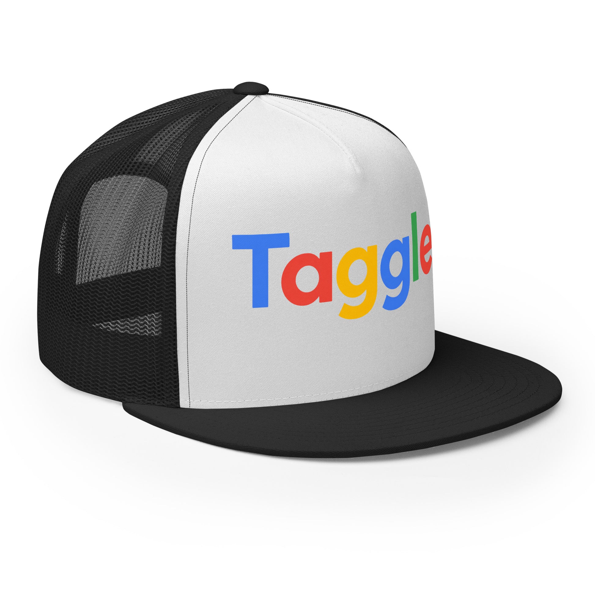 Casquette Trucker, brodée « Taggle », vue de trois quarts, image 9