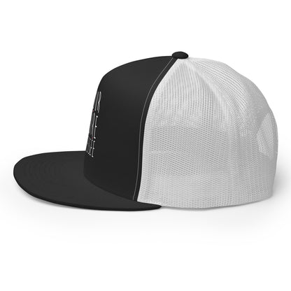 Casquette Trucker, brodée « Amour, Gloire & Fessée », en Noir, image 4