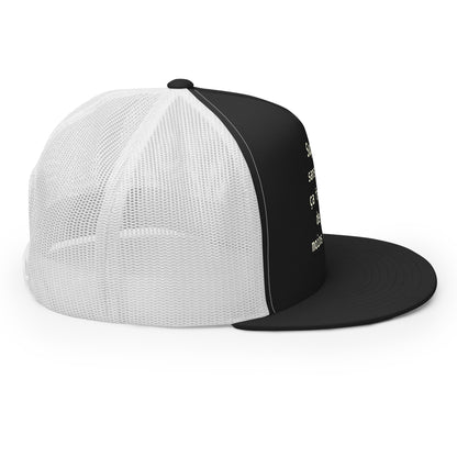 Casquette Trucker, brodée « , ça fait tout de suite moins classe ! », en Noir, image 5