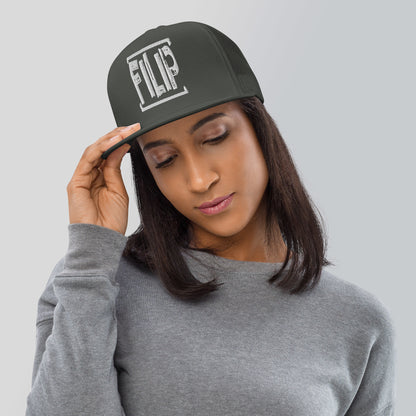 Casquette Trucker de couleur grise "Filip"