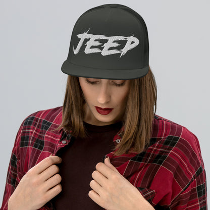 Casquette Trucker de couleur grise "Jeep"