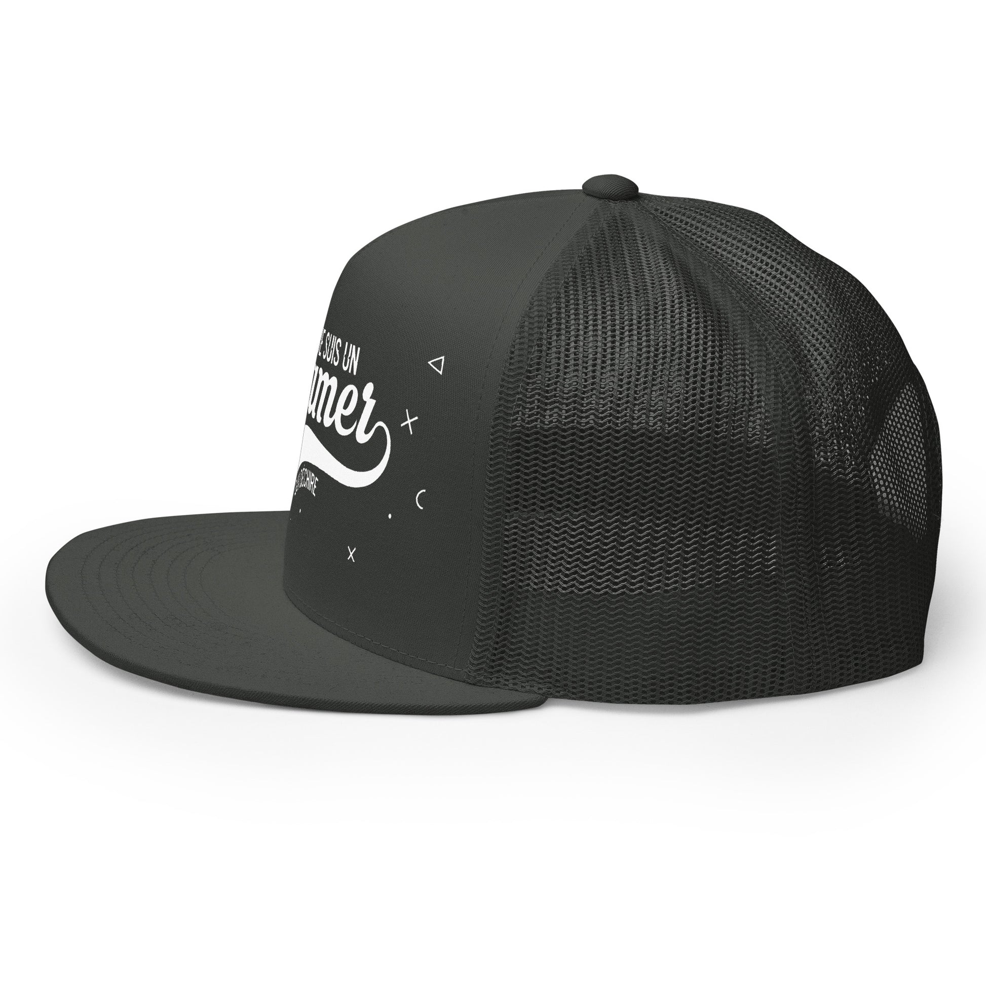 Casquette Trucker, brodée « Je suis un gamer qui déchire », image 22
