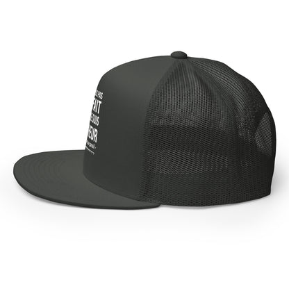 Casquette Trucker, brodée « Je ne suis pas parfait mais je suis pêcheur, c'est presque pareil », image 21