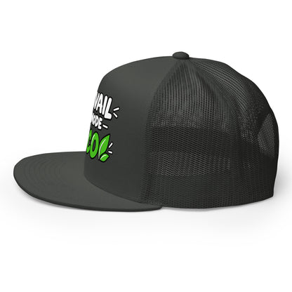Casquette Trucker, brodée « travail en mode éco », image 28