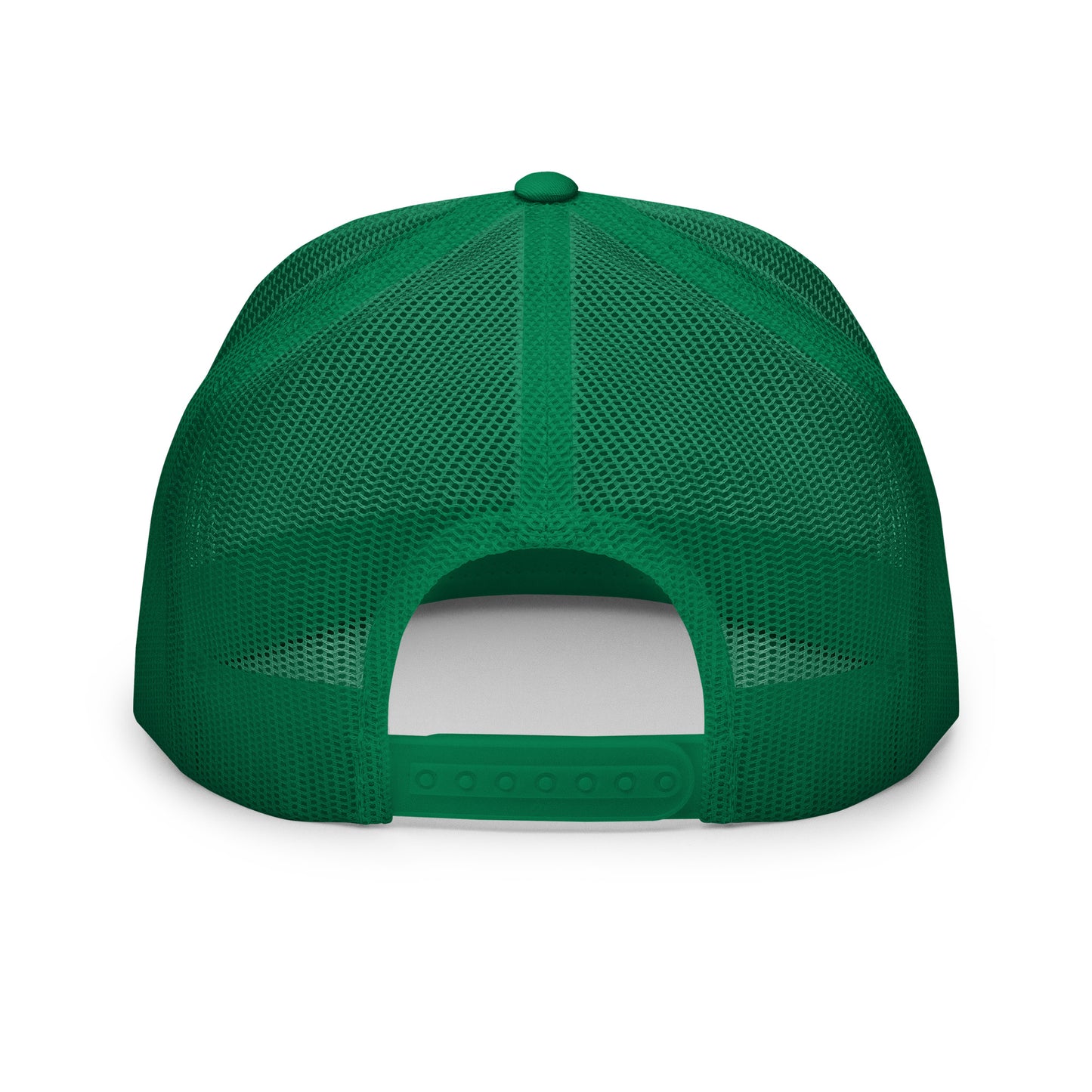 Casquette Trucker de couleur verte "Green is my Color Favorite"