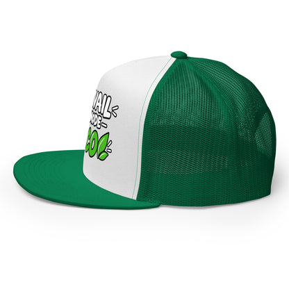 Casquette Trucker, brodée « travail en mode éco », image 52