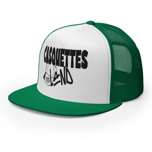 Casquette Trucker de couleur verte "Casquettes Land"