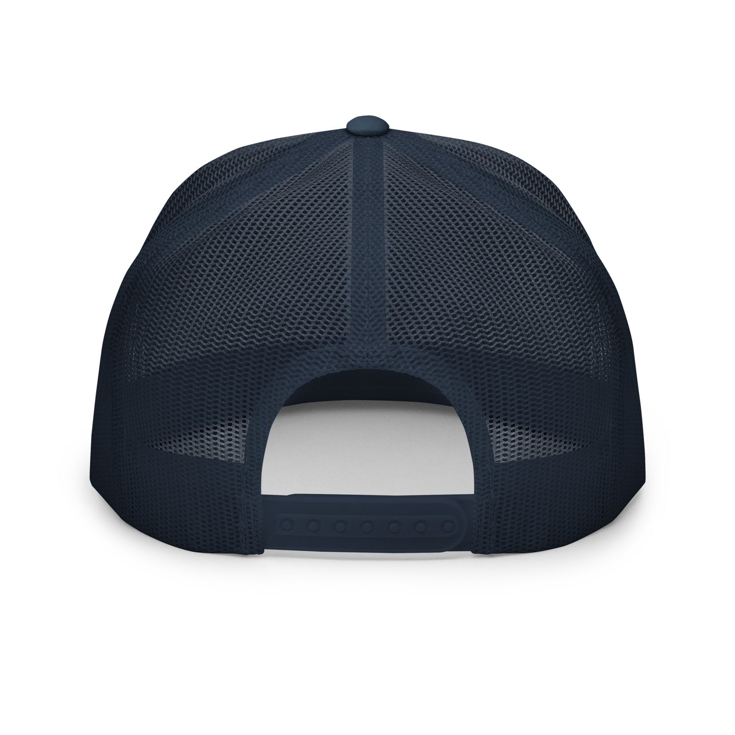 Casquette Trucker, brodée « Amour, Gloire & Fessée », en Bleu Marine, vue arrière, image 15