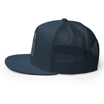 Casquette Trucker, brodée « Amour, Gloire & Fessée », en Bleu Marine, image 16