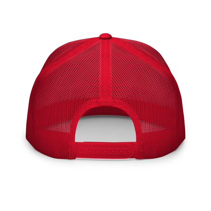 Casquette Trucker de couleur rouge "Casquettes Land"