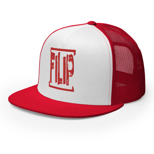 Casquette Trucker de couleur rouge "Filip"