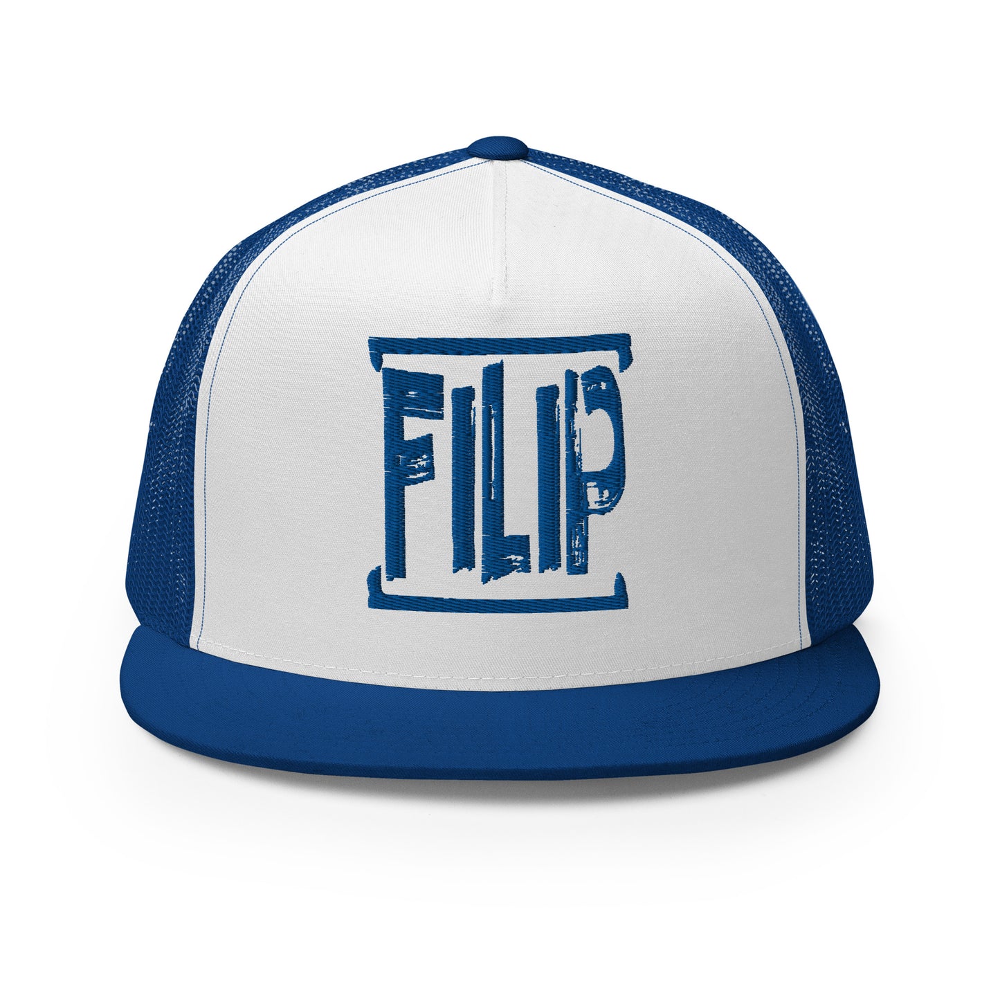 Casquette Trucker de couleur bleue "Filip"