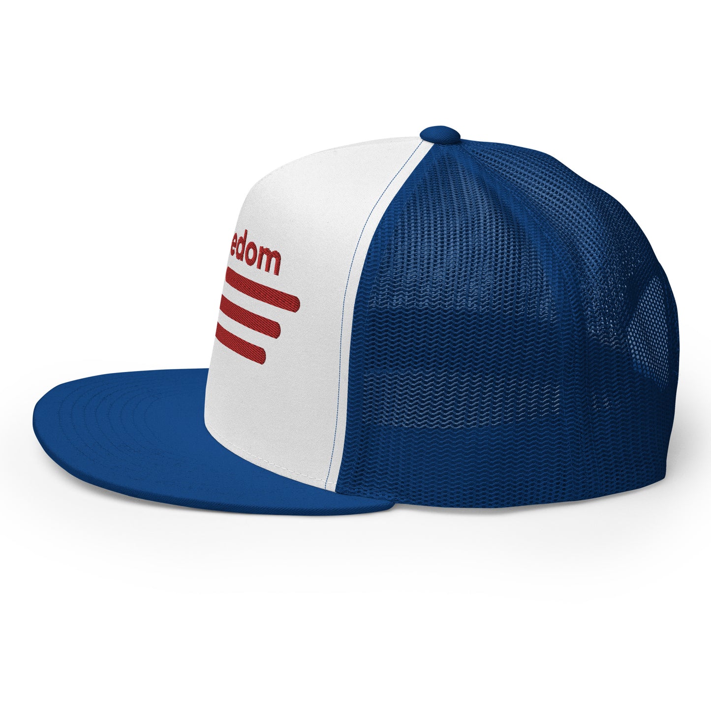 Casquette Trucker de couleur bleu "Freedom USA"