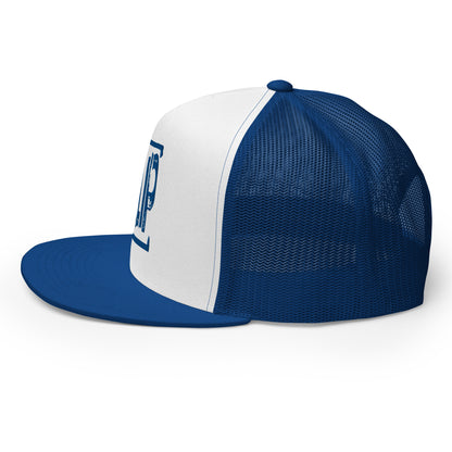 Casquette Trucker de couleur bleue "Filip"