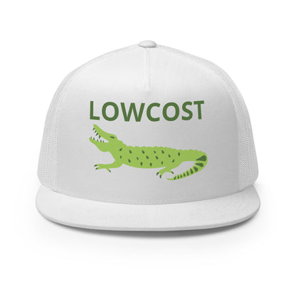 Casquette Trucker, brodée « Lowcost », vue de face, image 38