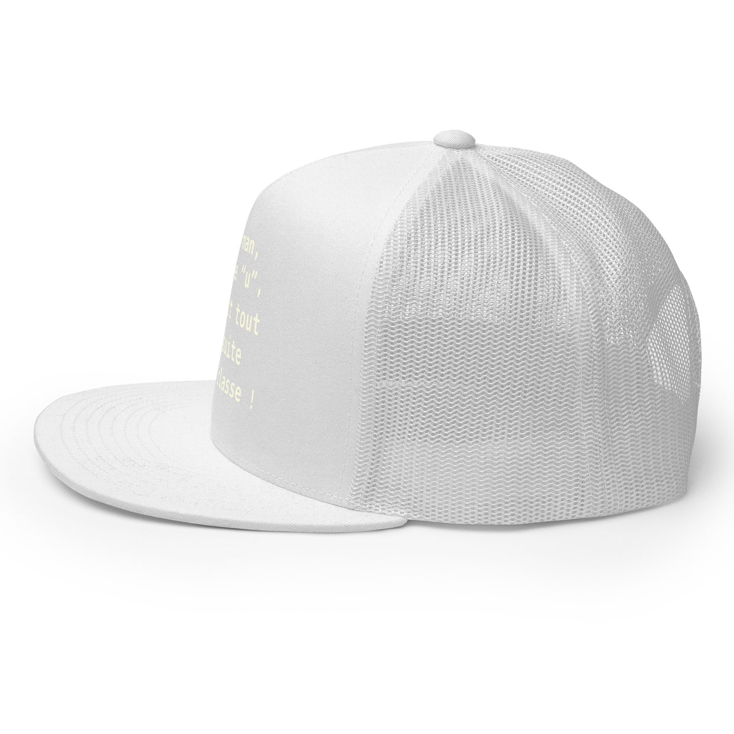 Casquette Trucker, brodée « , ça fait tout de suite moins classe ! », image 57